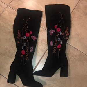 Nanette Lepore Floral Boot